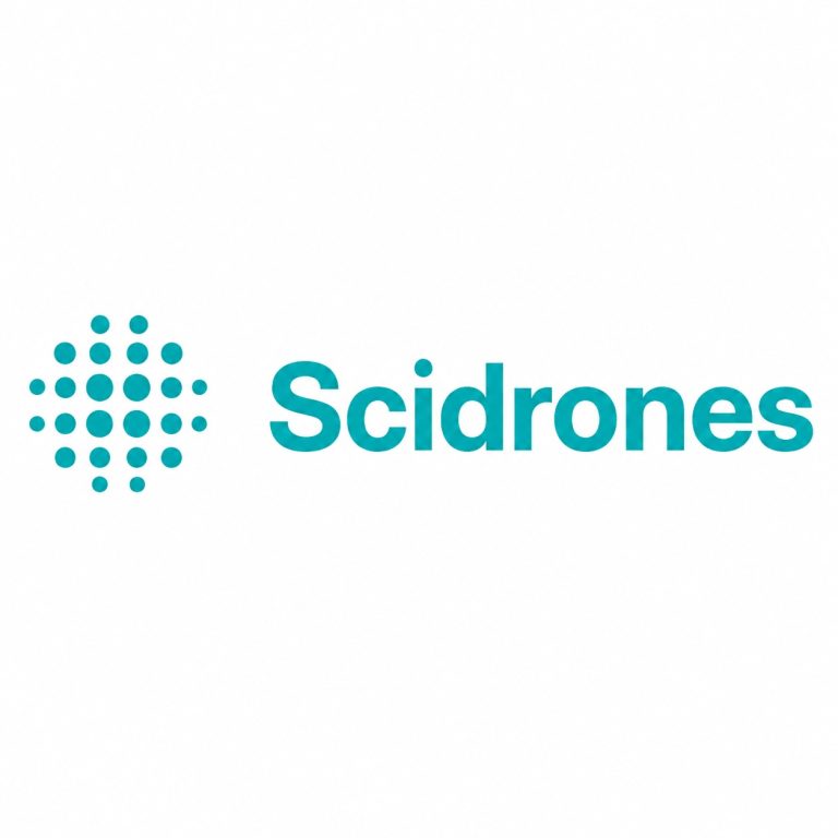 SCIDRONES square white turquoise under 2MB 768x768